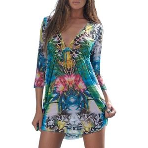 Soraya Swimwear | Turique Flora Novuea | M/L